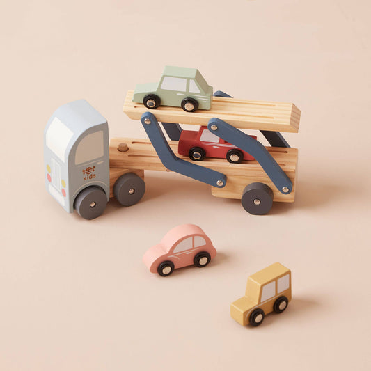 Children's Wooden Transporter Lorry