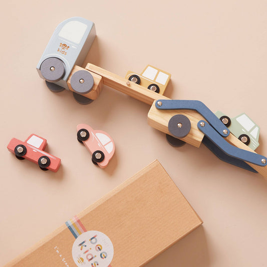 Children's Wooden Transporter Lorry