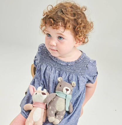 Fearne Deer Cuddly Knitted Soft Toy