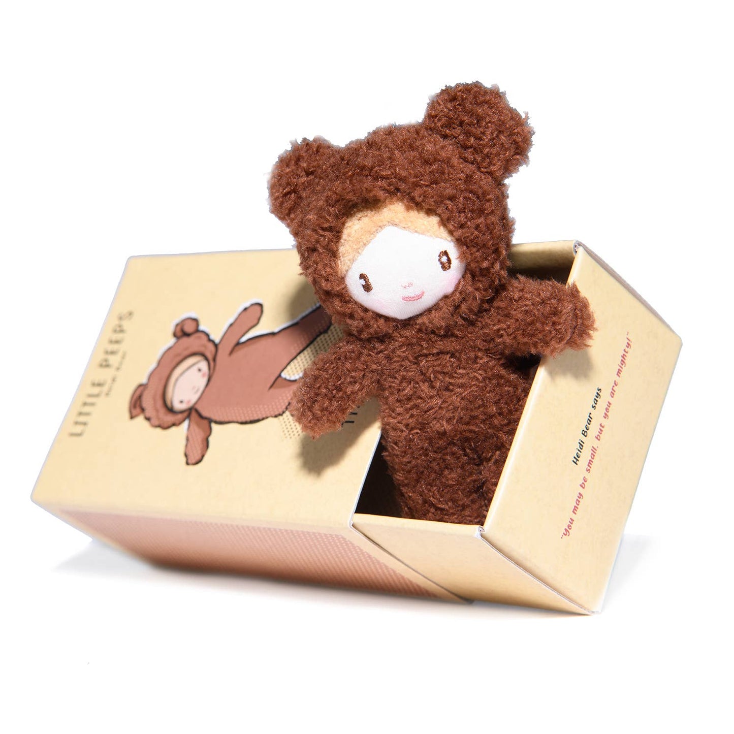 Little Peeps Heidi Bear Matchbox Doll