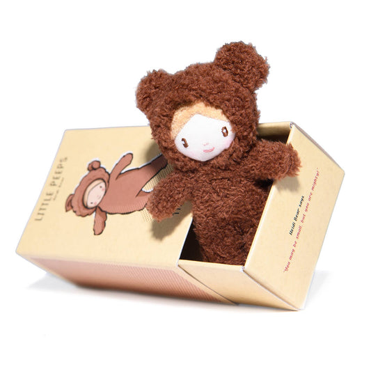Little Peeps Heidi Bear Matchbox Doll