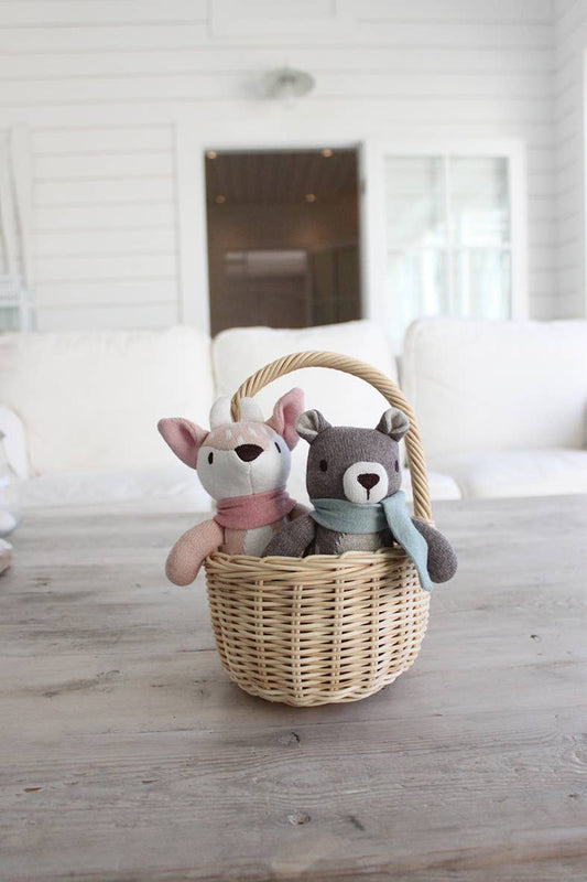 Fearne Deer Cuddly Knitted Soft Toy