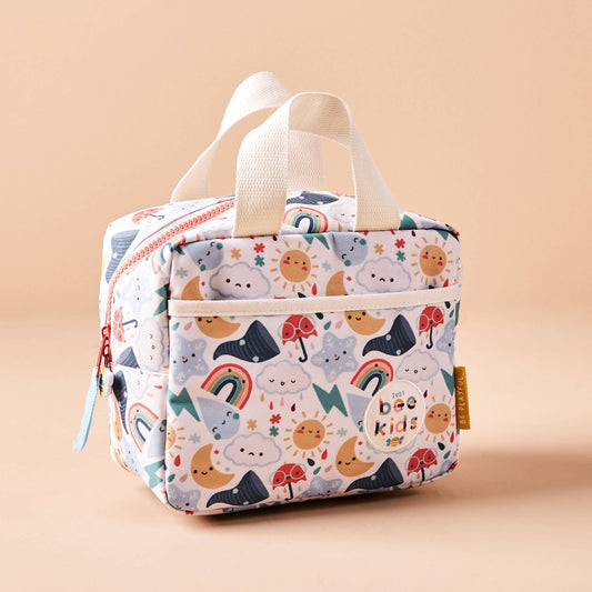 Insulated Lunch Bag - Weather Print
