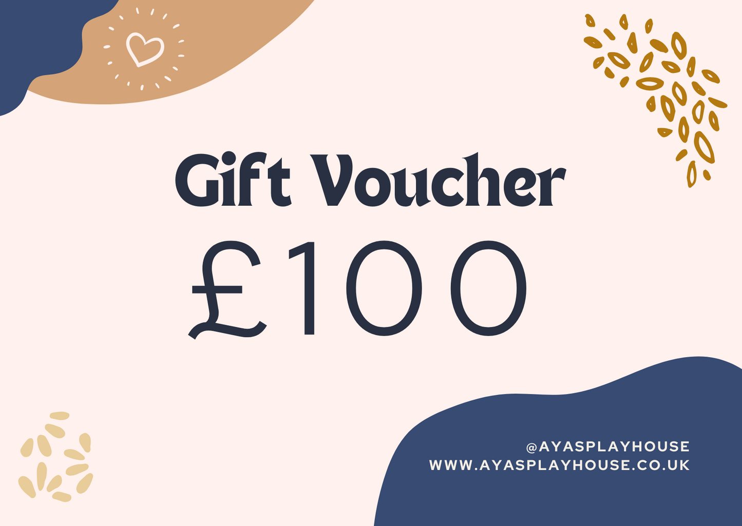 Aya's Gift - Gift Voucher