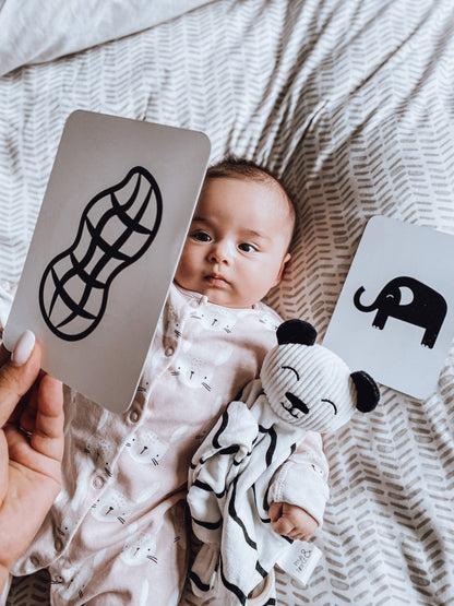 Newborn Sensory Cards (0+ Months Old) - Award-Winning Baby Toy