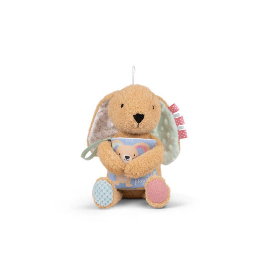 Snuggables Medium Plush Rabbit with Cloth Book