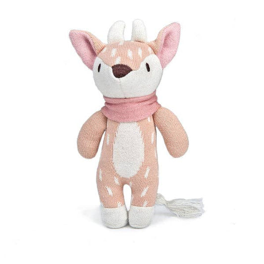 Fearne Deer Cuddly Knitted Soft Toy