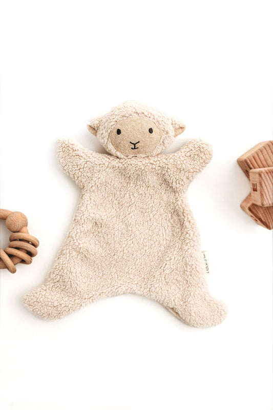Cream Sheep Snuggle Comforter