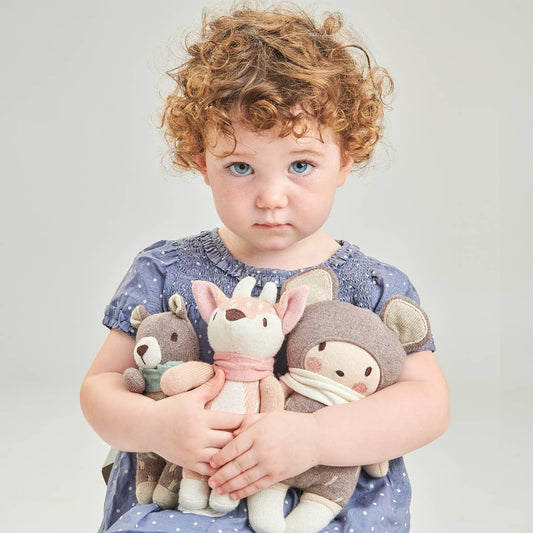 Fred Bear Stuffed Knitted Soft Toy