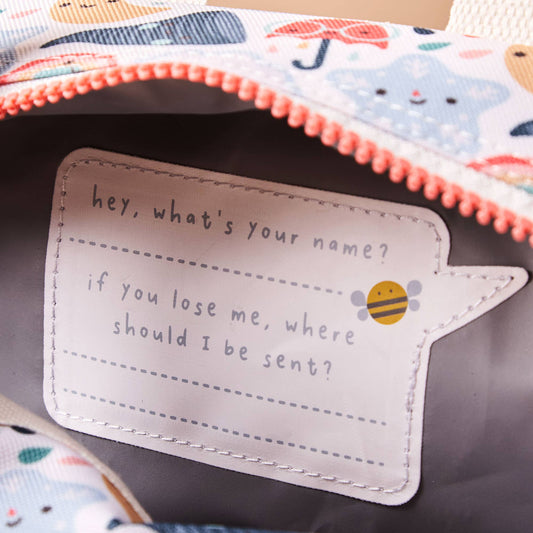 Insulated Lunch Bag - Weather Print
