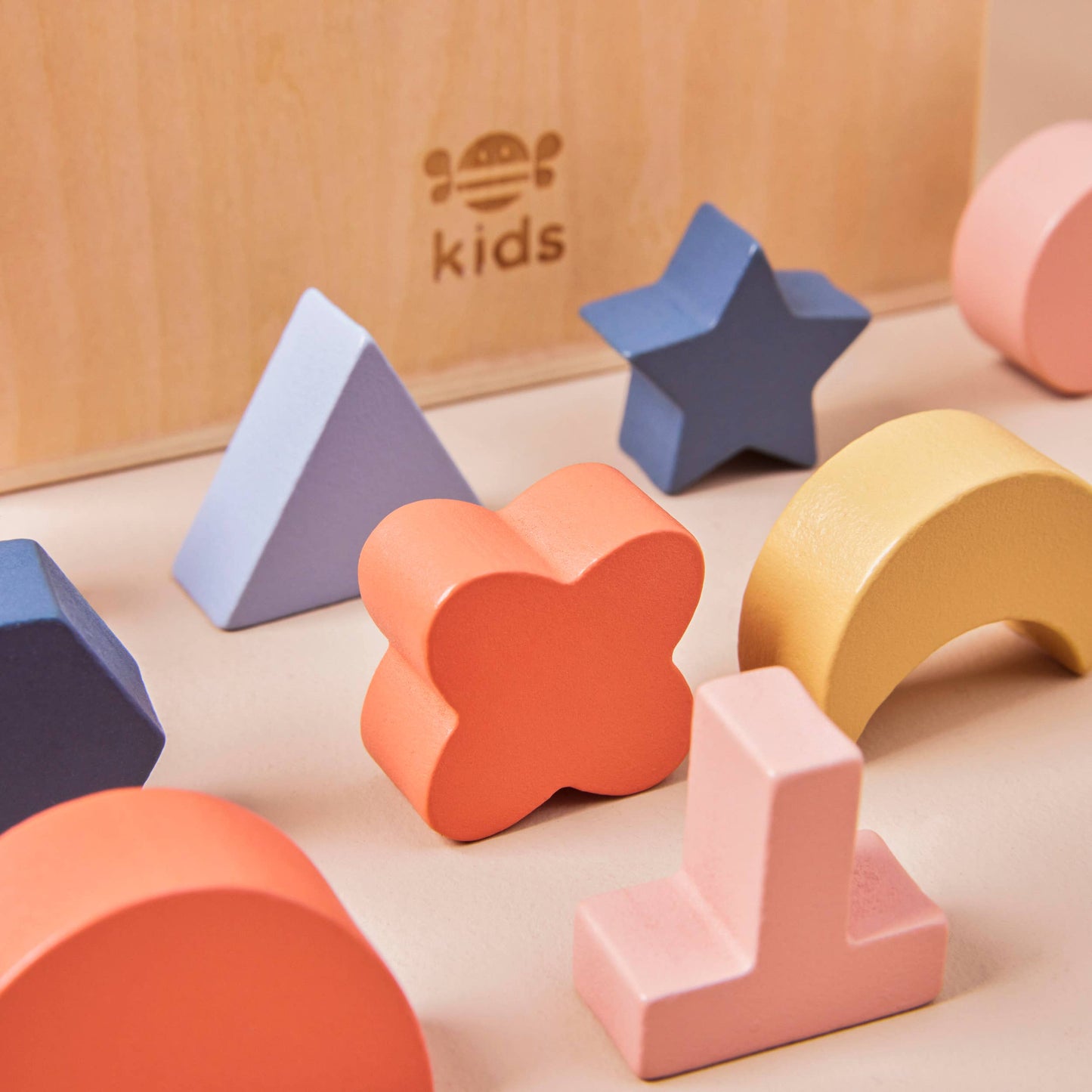 Wooden Shape Sorter House Toy